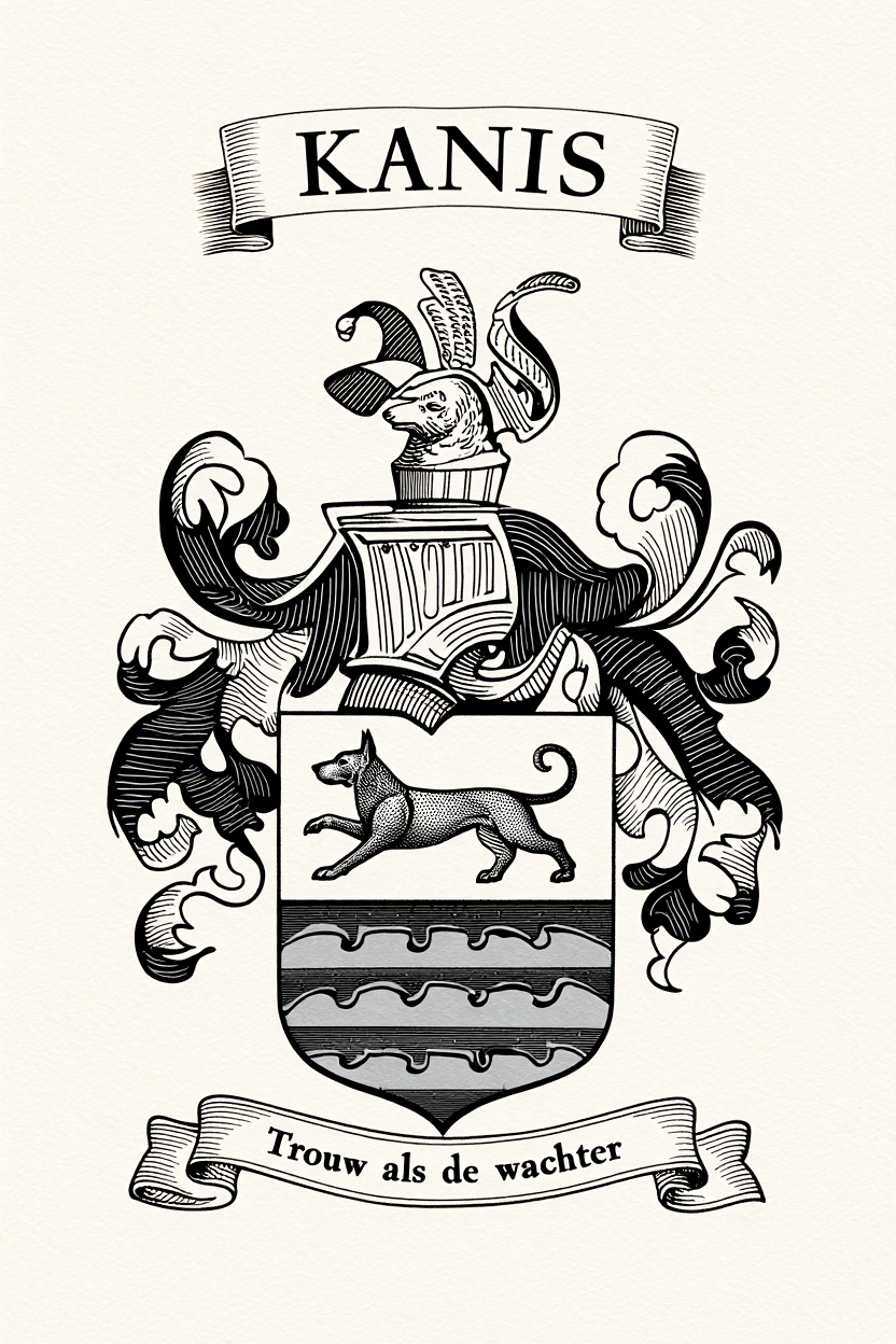 Familiewapen van de achternaam KANIS
