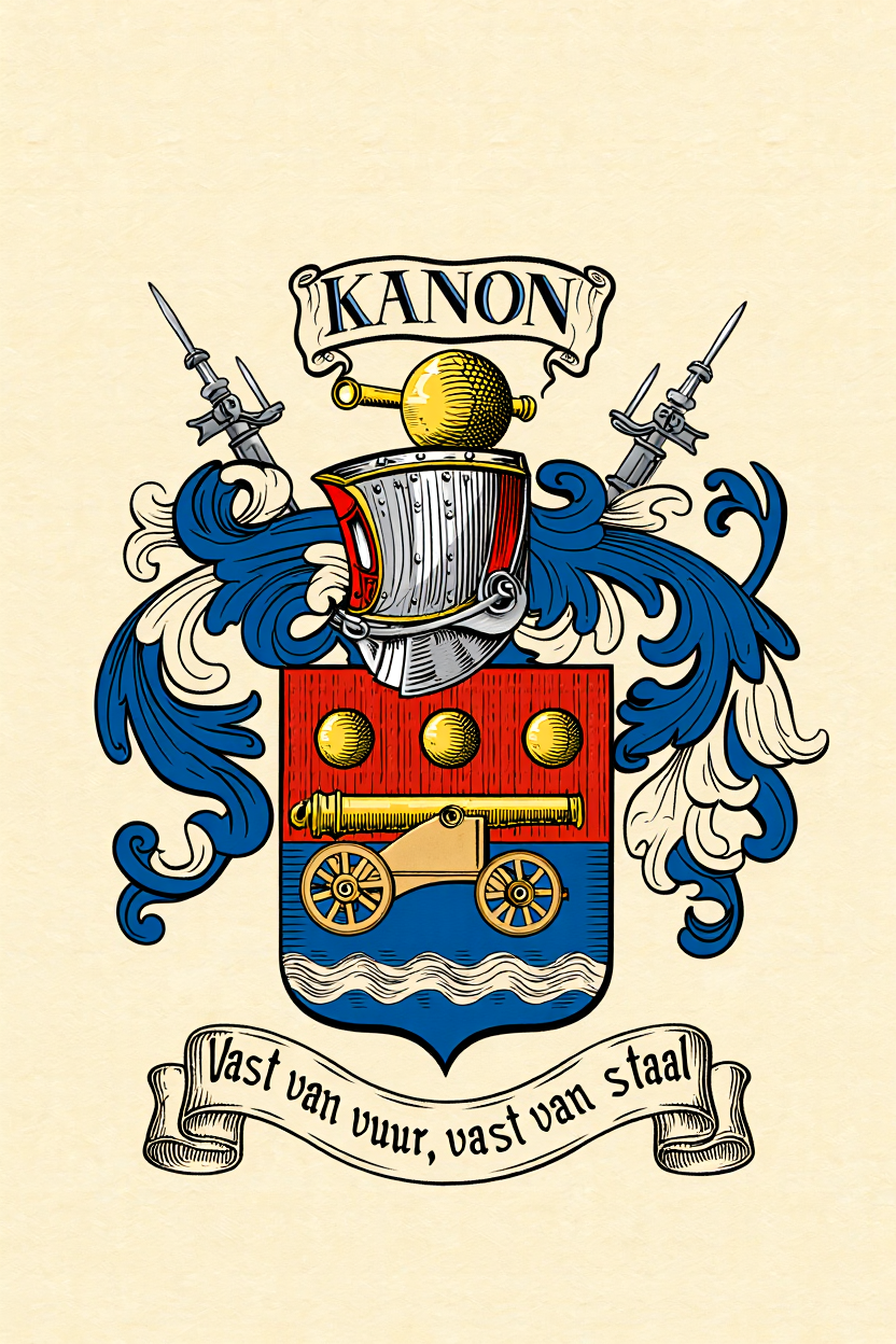 Familiewapen van de achternaam KANON