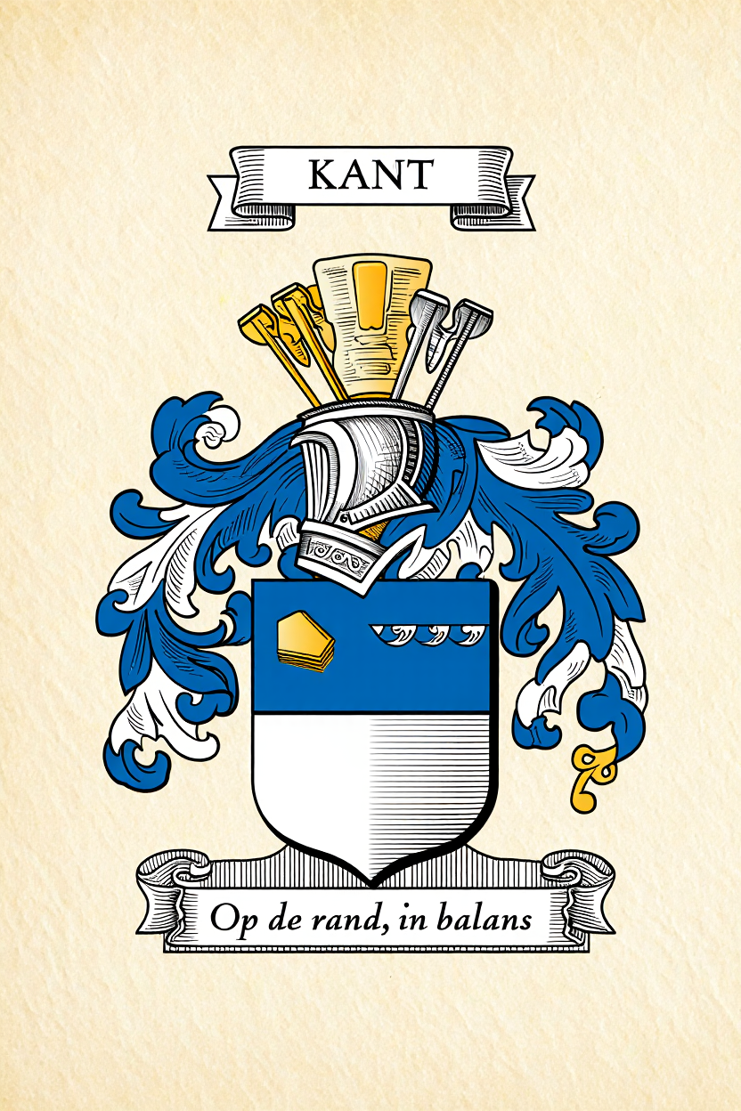 Familiewapen van de achternaam KANT