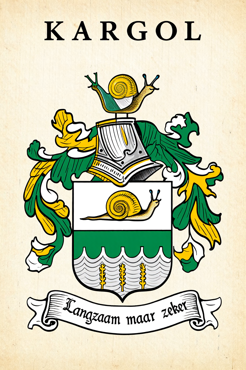 Familiewapen van de achternaam KARGOL