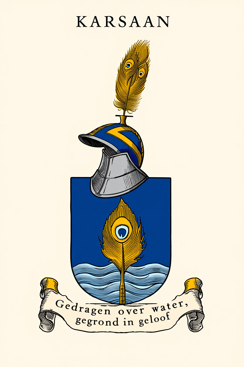 Familiewapen van de achternaam KARSAAN