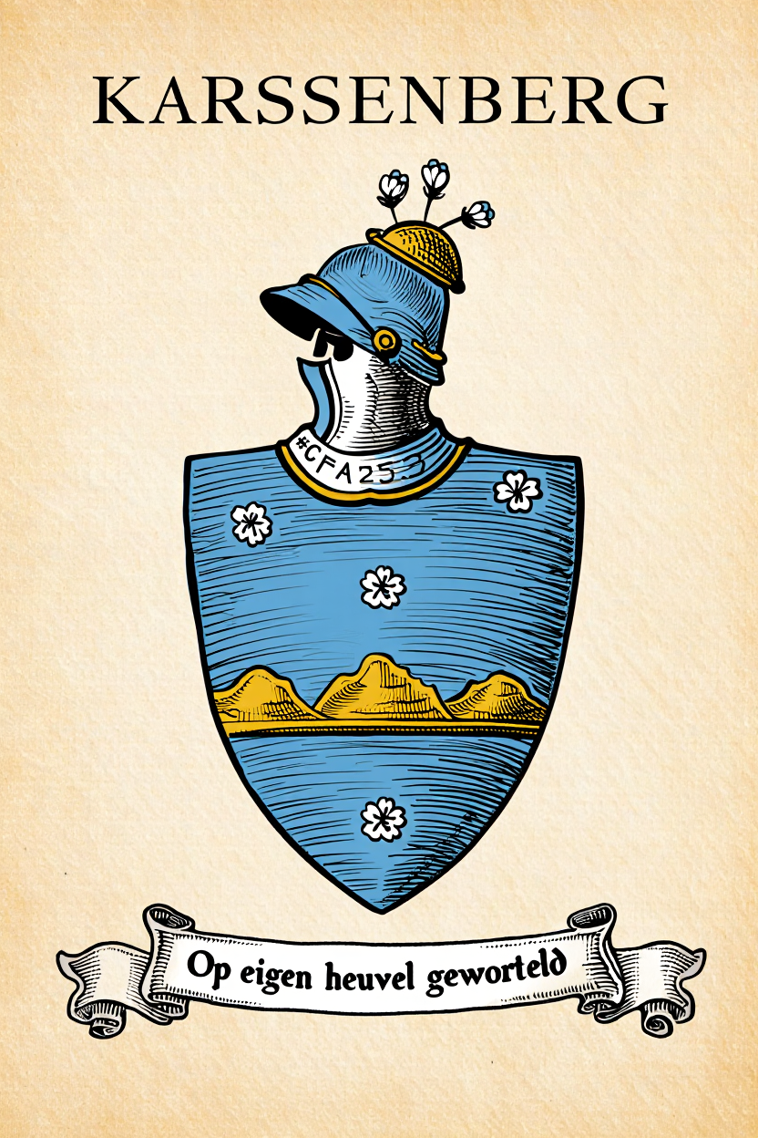 Familiewapen van de achternaam KARSSENBERG