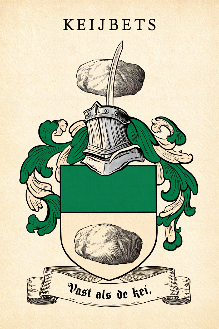 Familiewapen van de achternaam KEIJBETS