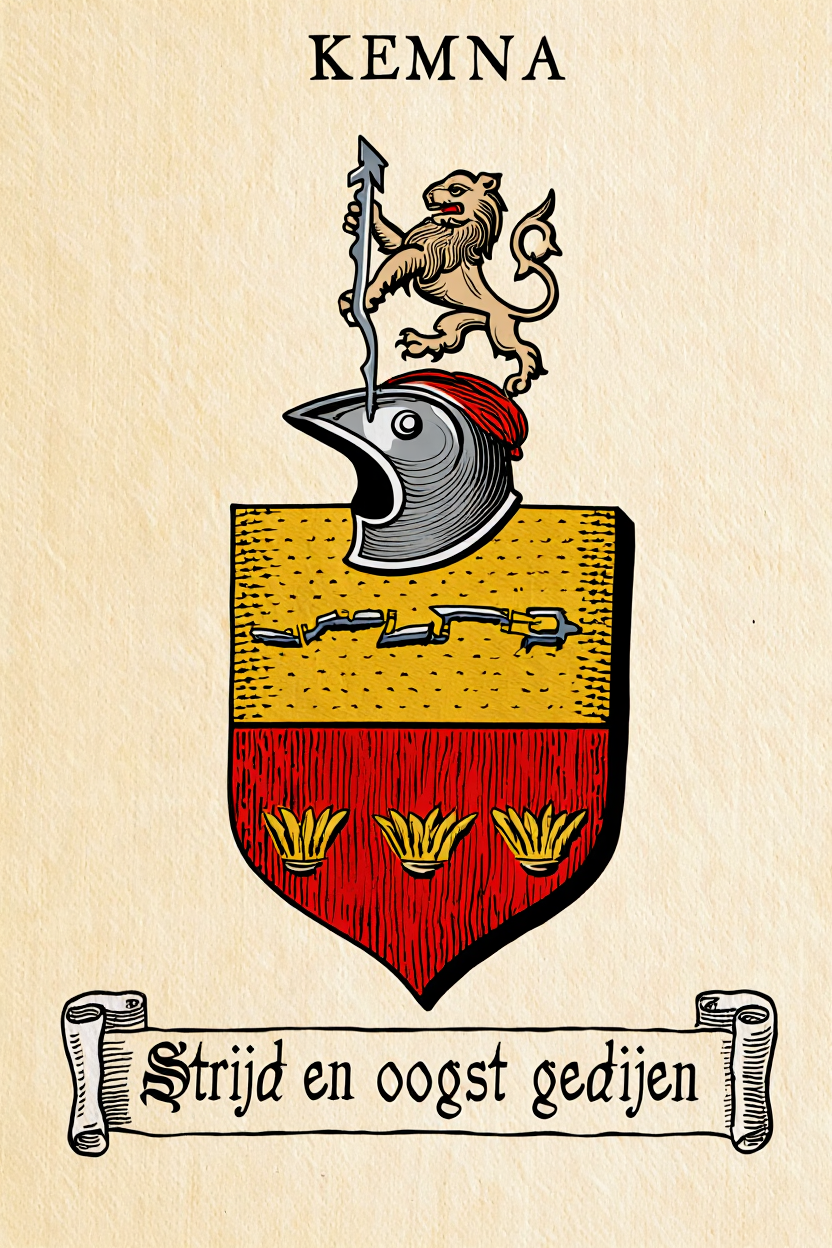 Familiewapen van de achternaam KEMNA