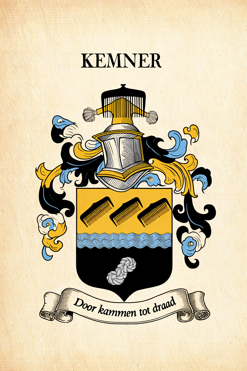 Familiewapen van de achternaam KEMNER