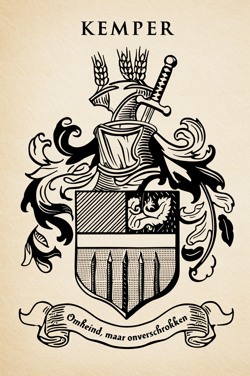 Familiewapen van de achternaam KEMPER