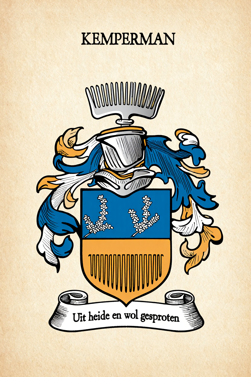 Familiewapen van de achternaam KEMPERMAN