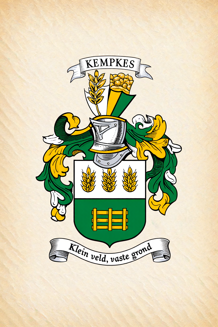 Familiewapen van de achternaam KEMPKES