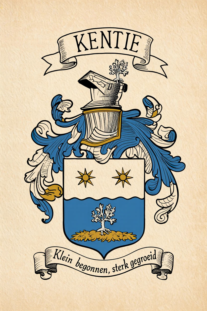 Familiewapen van de achternaam KENTIE