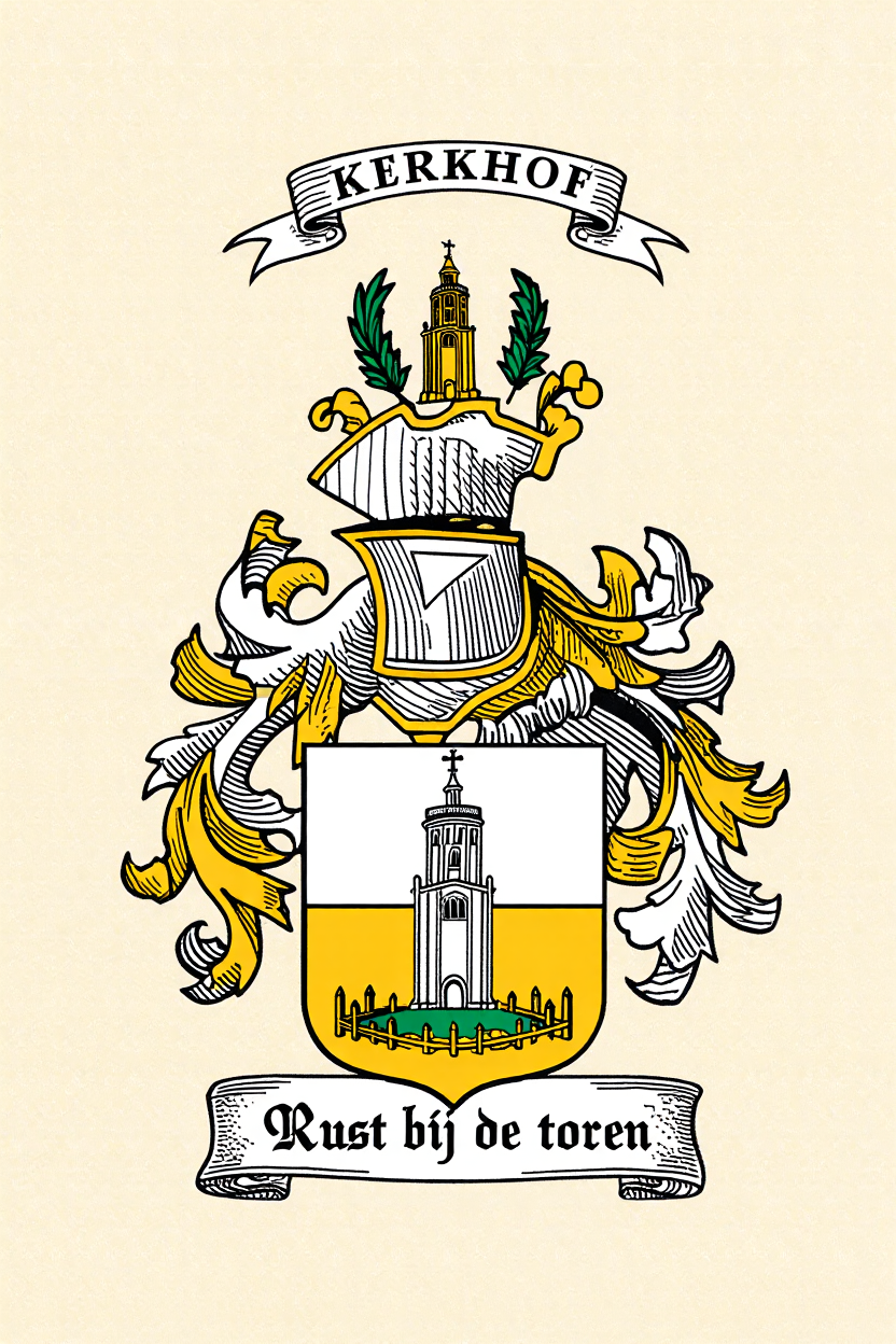 Familiewapen van de achternaam KERKHOF
