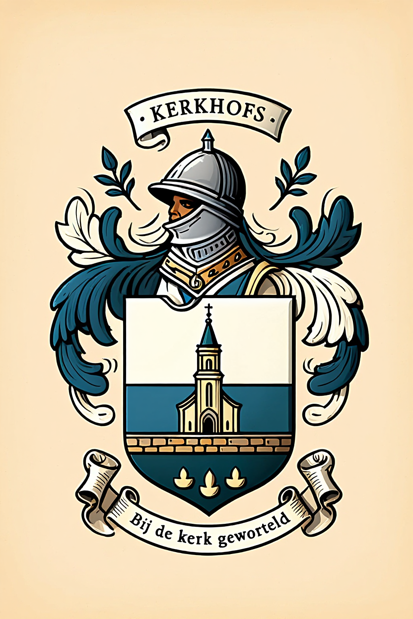 Familiewapen van de achternaam KERKHOFS