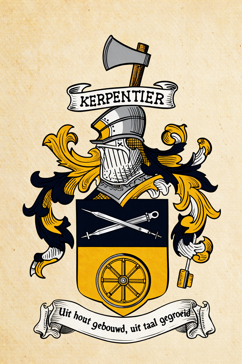 Familiewapen van de achternaam KERPENTIER