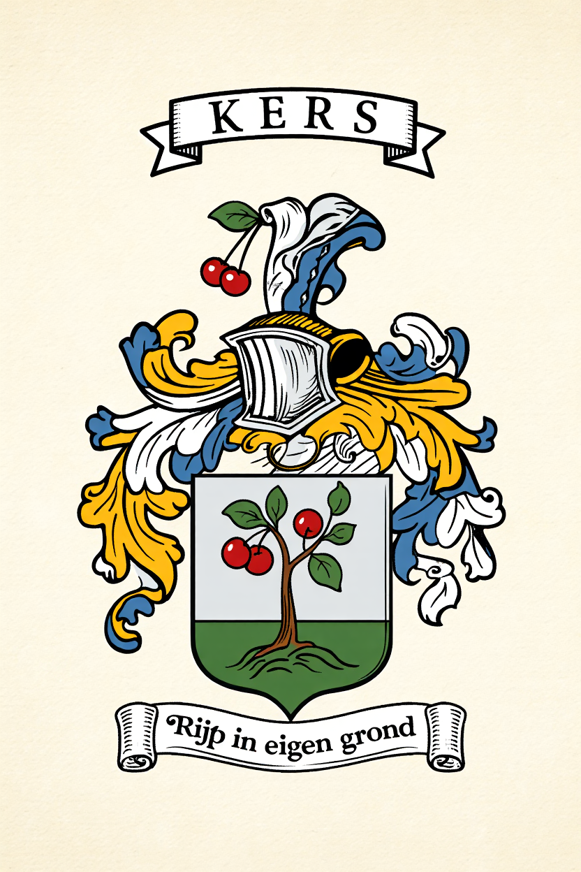 Familiewapen van de achternaam KERS