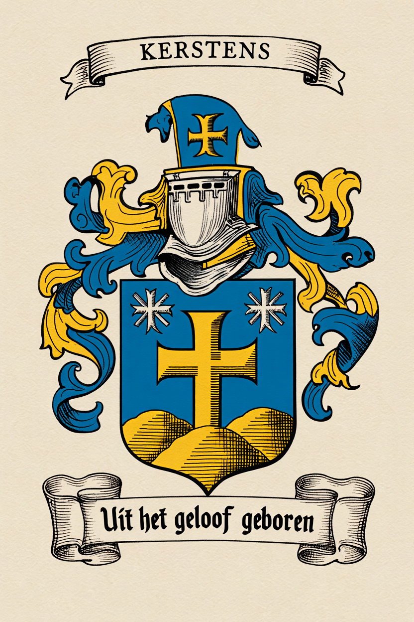 Familiewapen van de achternaam KERSTENS