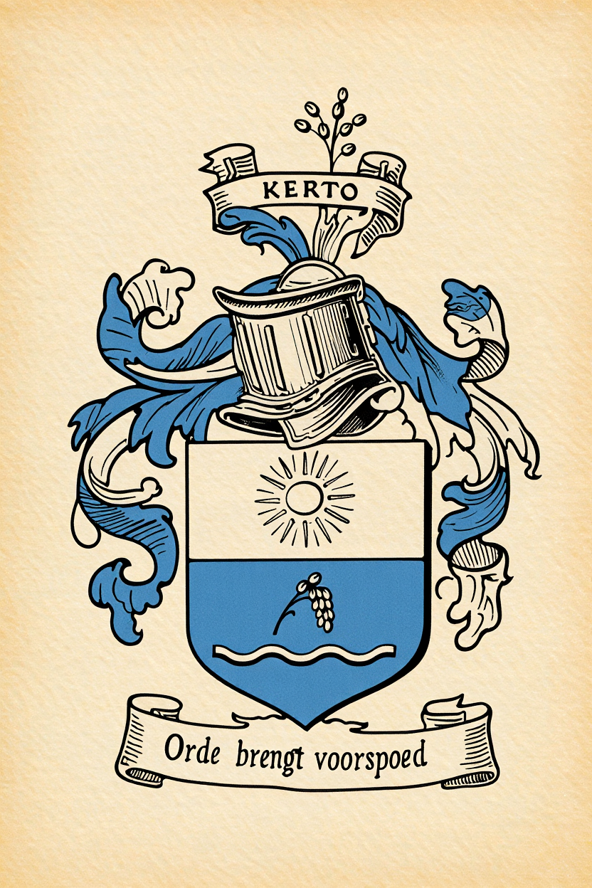 Familiewapen van de achternaam KERTO