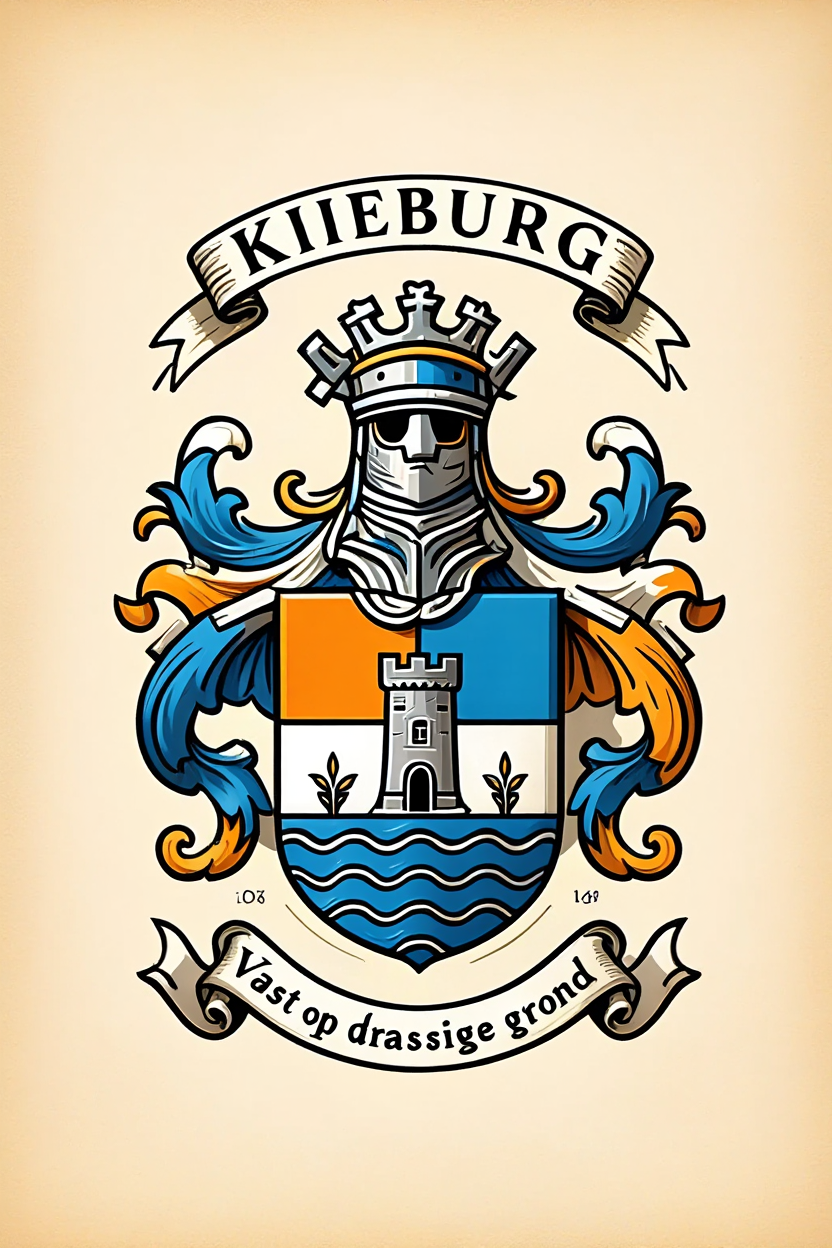 Familiewapen van de achternaam KIEBURG