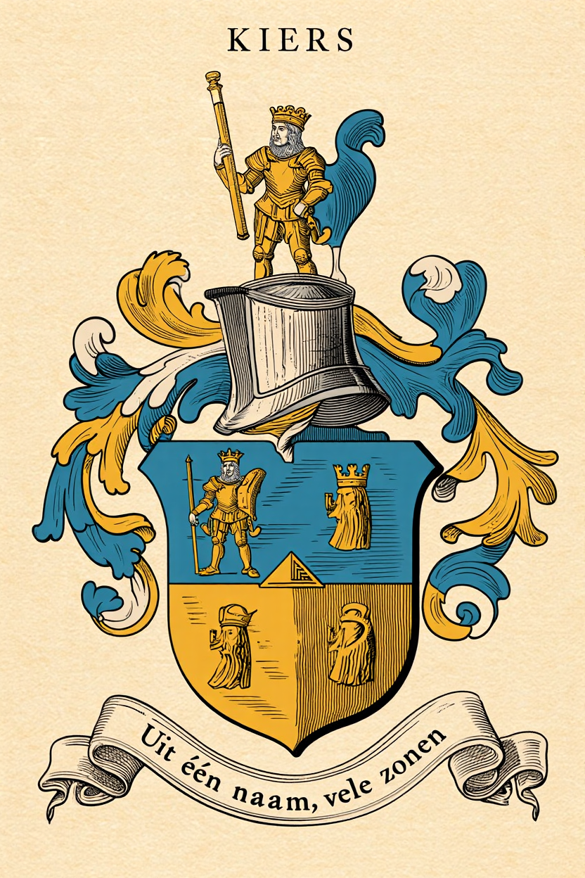 Familiewapen van de achternaam KIERS