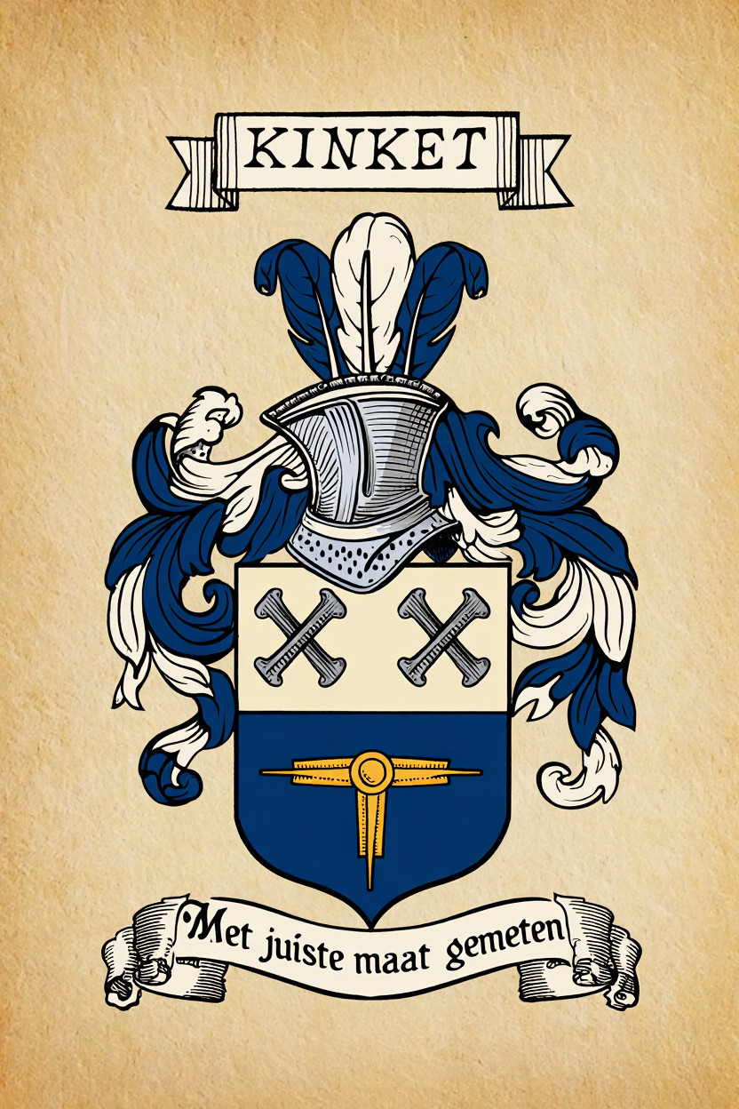 Familiewapen van de achternaam KINKET