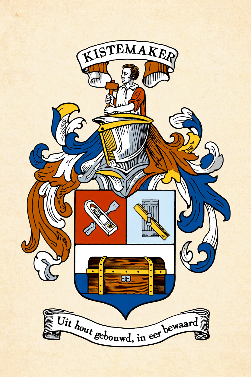 Familiewapen van de achternaam KISTEMAKER