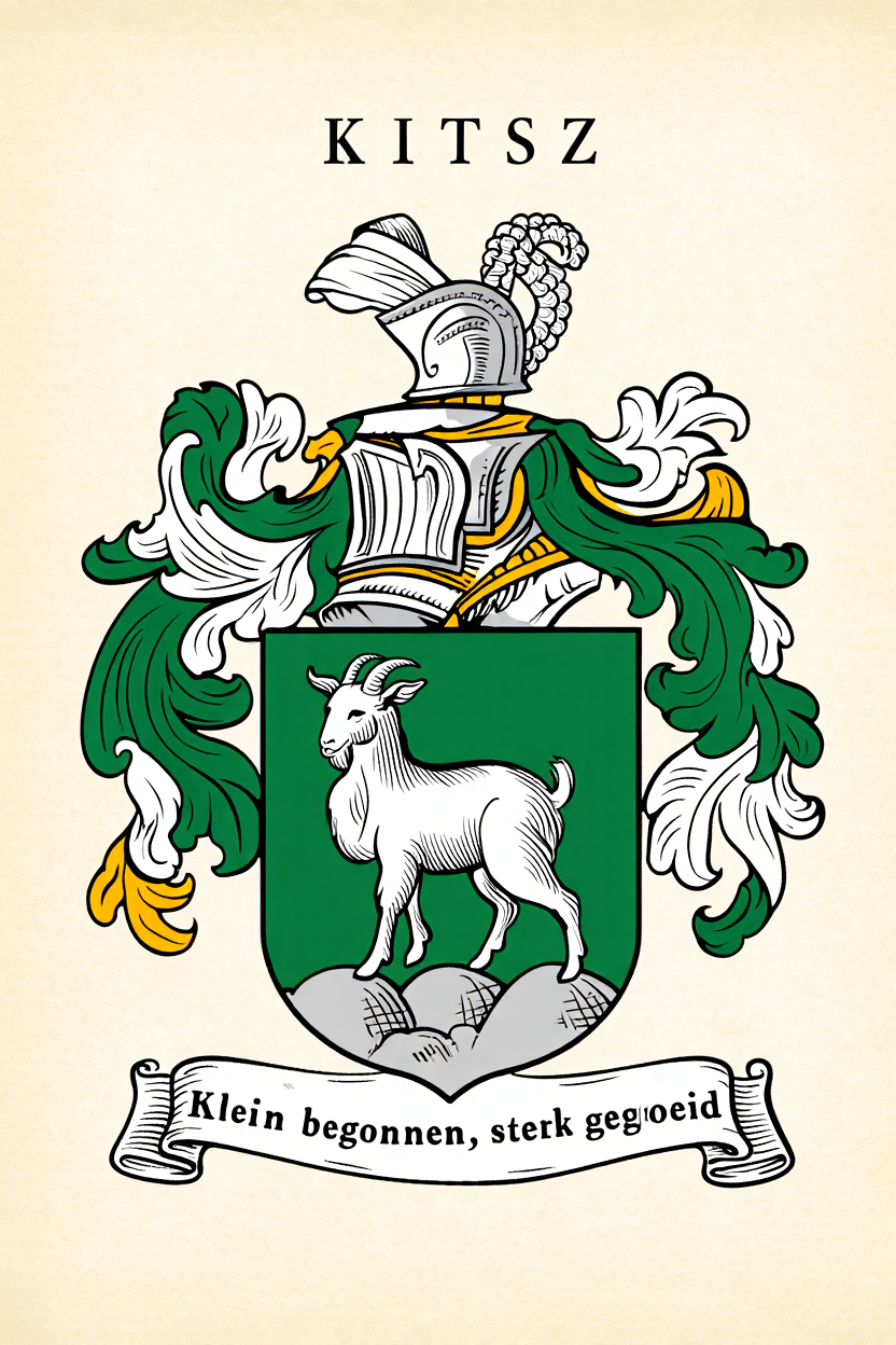 Familiewapen van de achternaam KITSZ