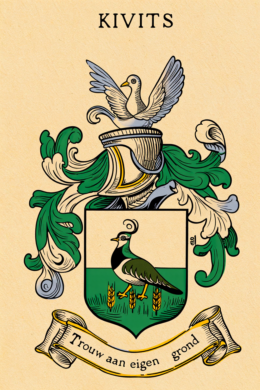 Familiewapen van de achternaam KIVITS