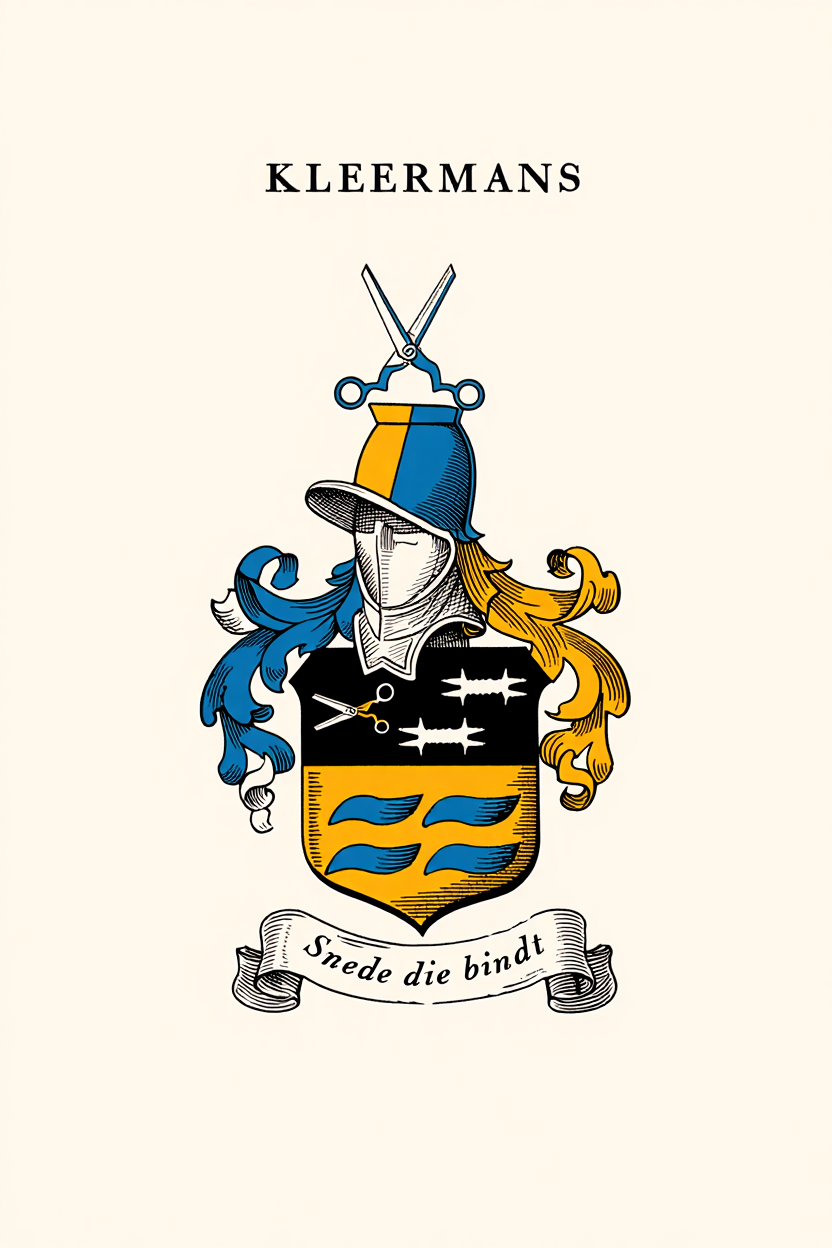 Familiewapen van de achternaam KLEERMANS
