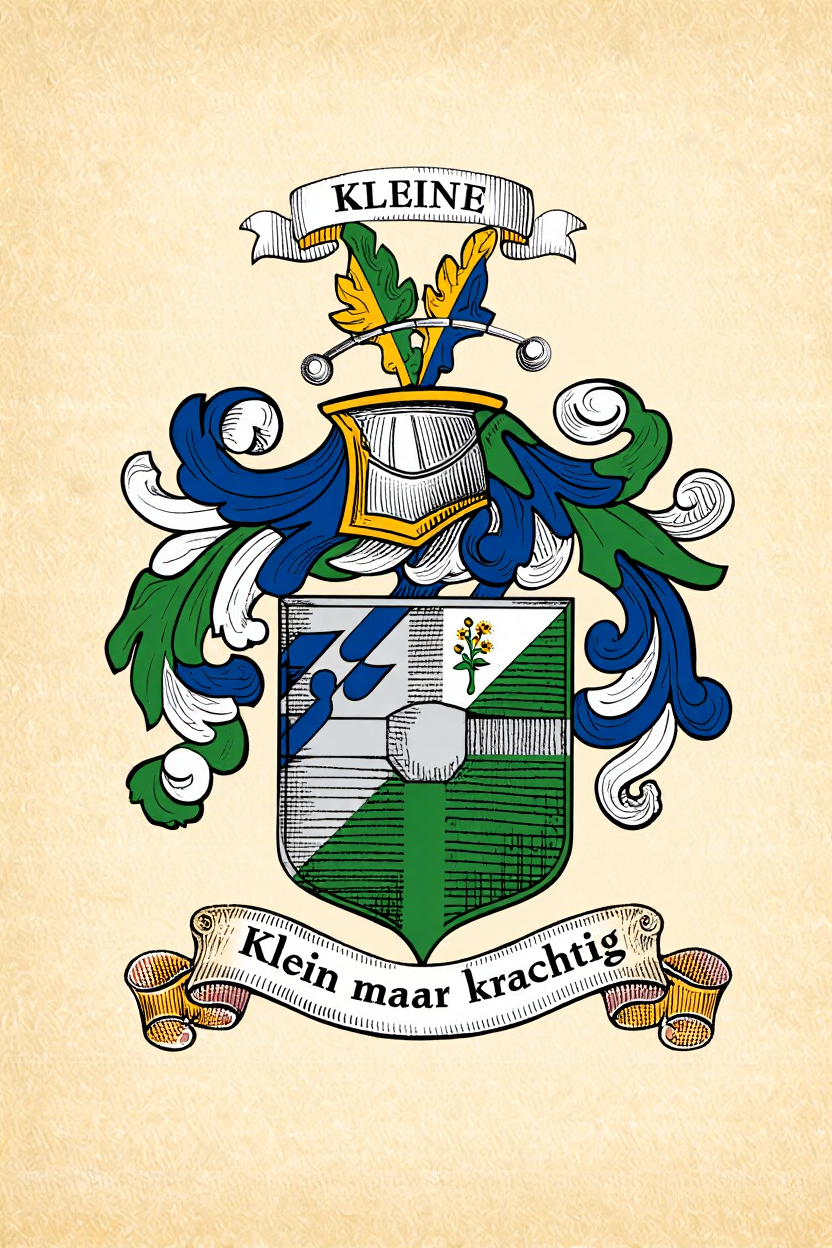 Familiewapen van de achternaam KLEINE