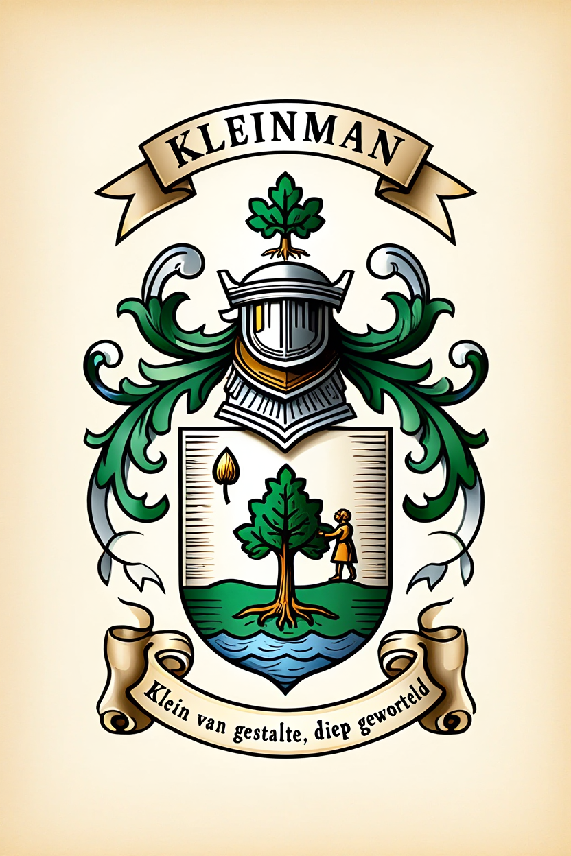 Familiewapen van de achternaam KLEINMAN