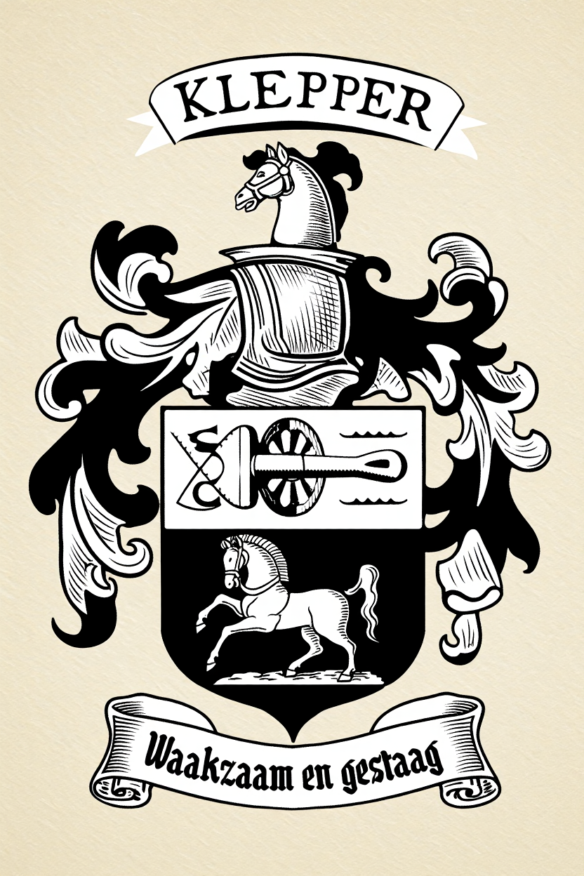 Familiewapen van de achternaam KLEPPER