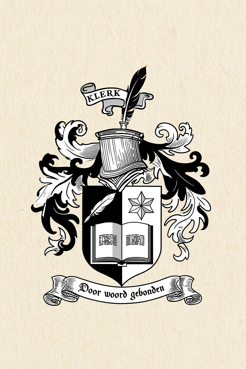 Familiewapen van de achternaam KLERK