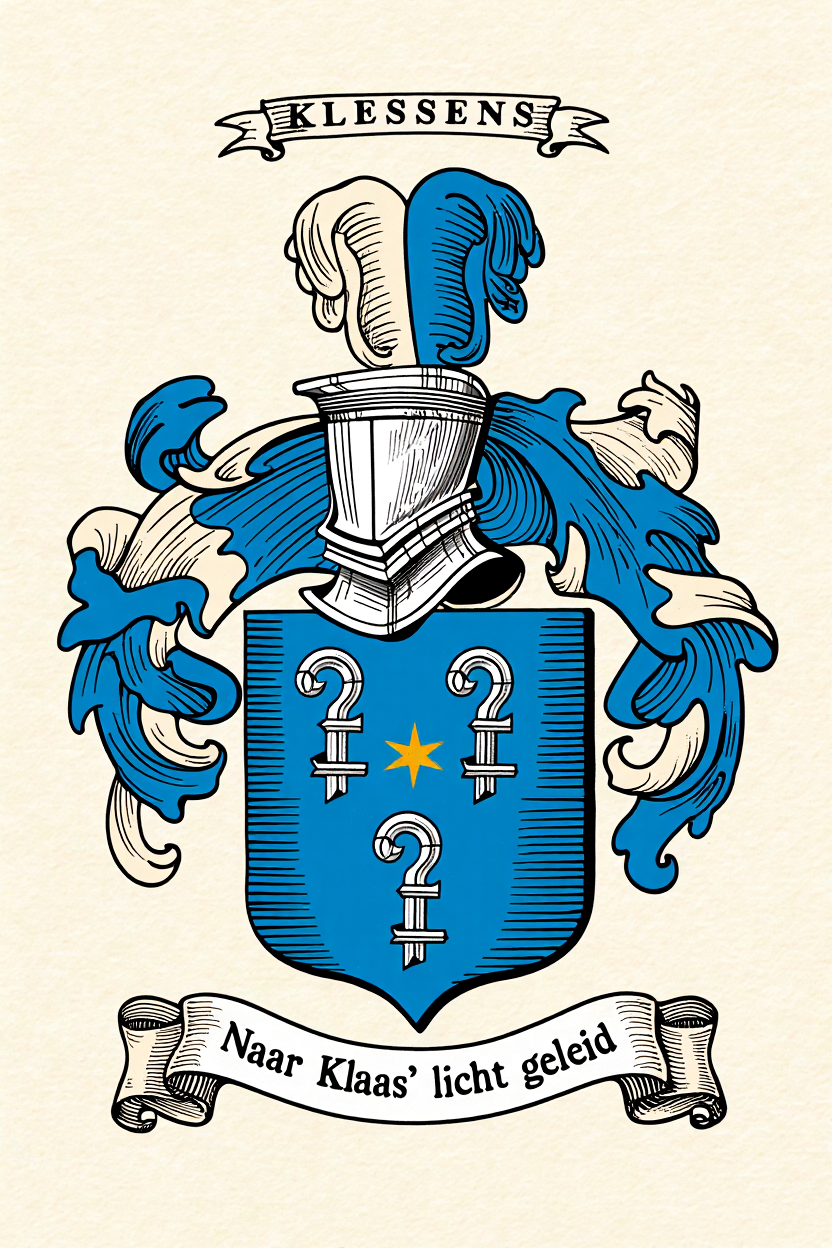 Familiewapen van de achternaam KLESSENS