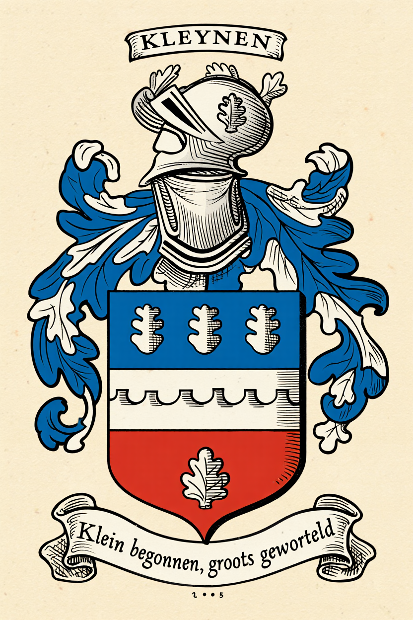 Familiewapen van de achternaam KLEYNEN