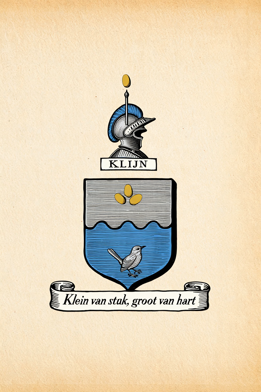 Familiewapen van de achternaam KLIJN