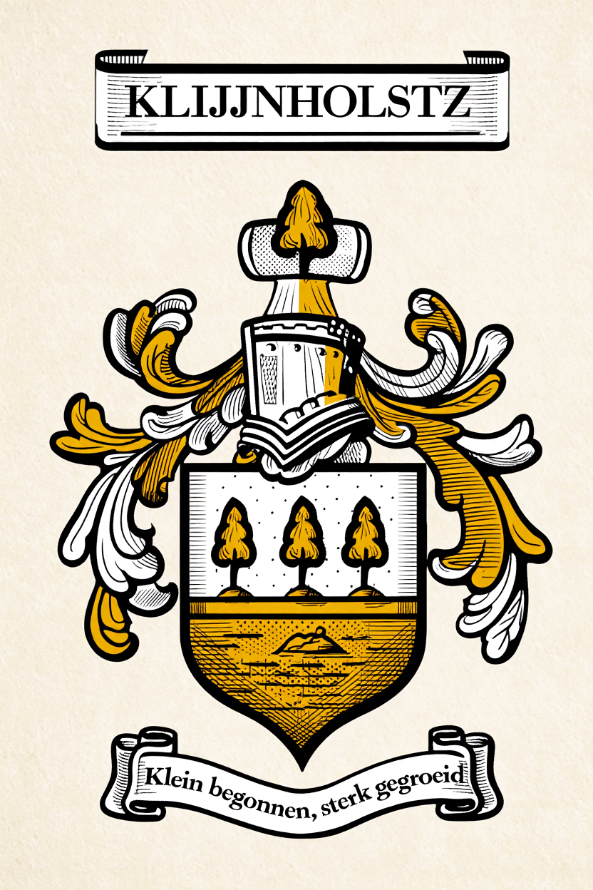 Familiewapen van de achternaam KLIJNHOLSTZ