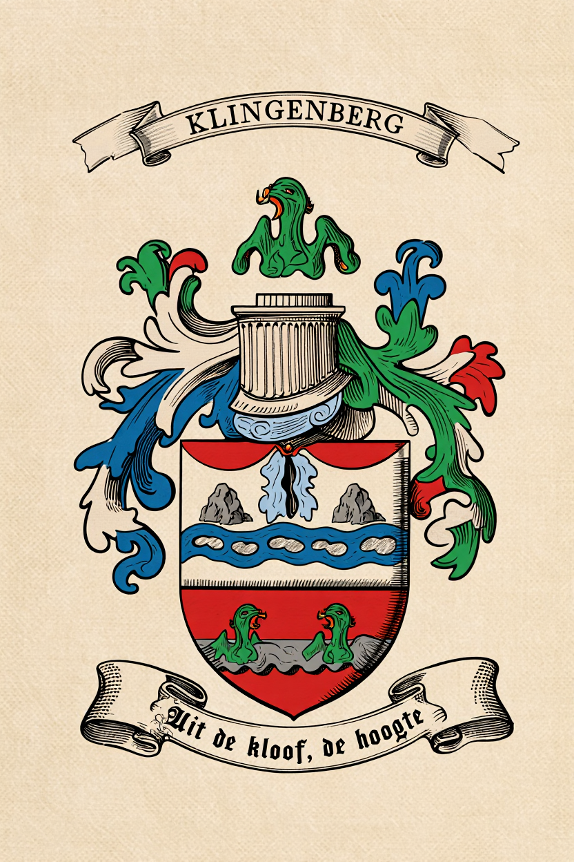 Familiewapen van de achternaam KLINGENBERG