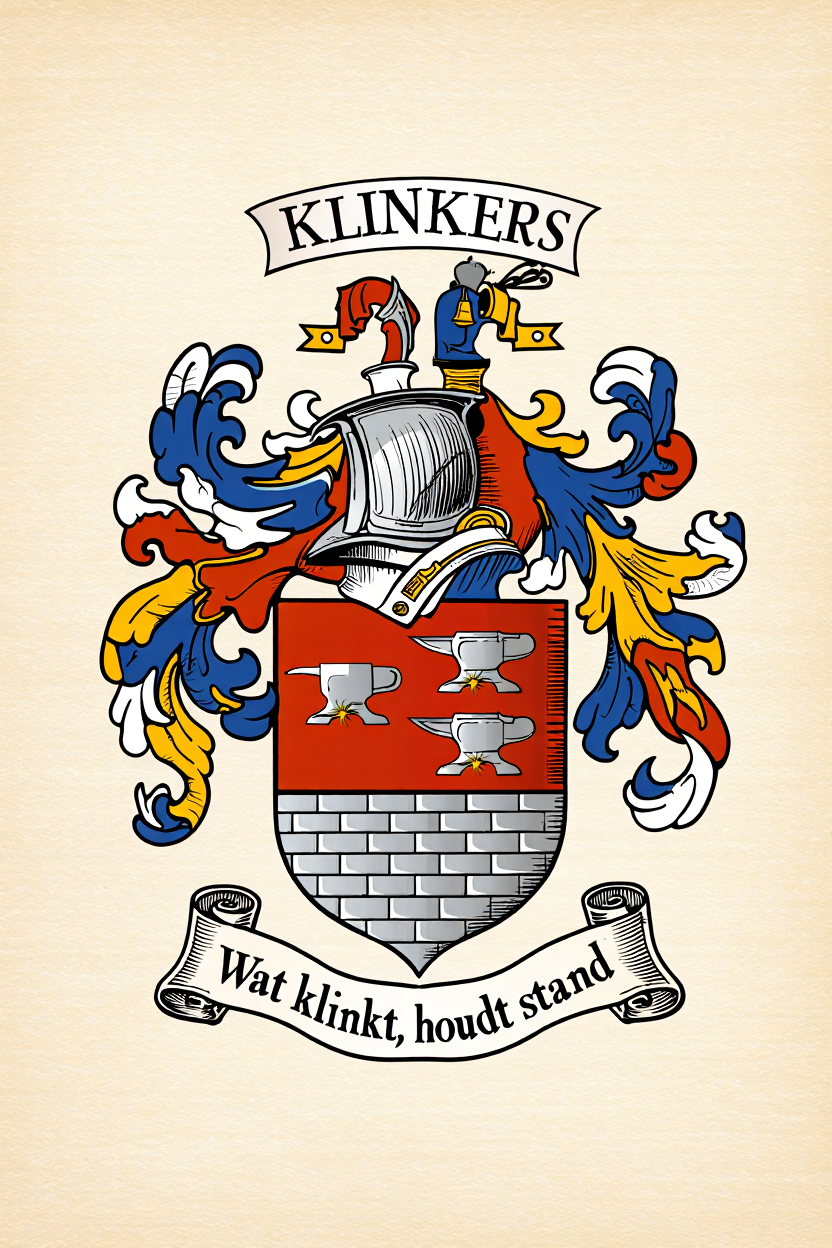 Familiewapen van de achternaam KLINKERS