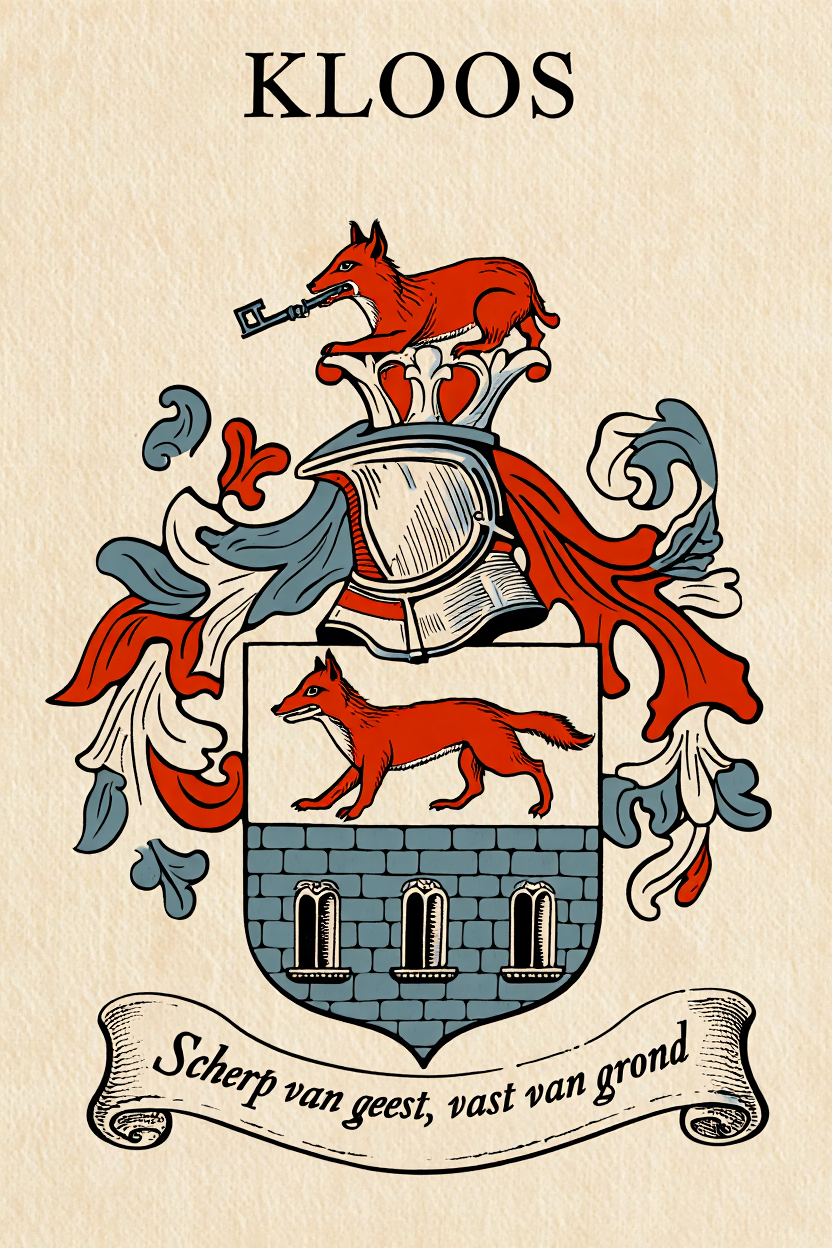 Familiewapen van de achternaam KLOOS