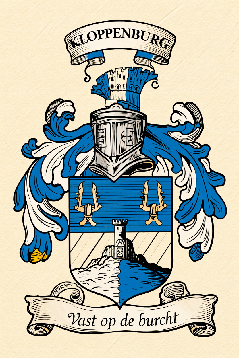 Familiewapen van de achternaam KLOPPENBURG