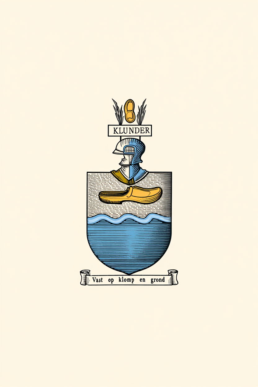 Familiewapen van de achternaam KLUNDER
