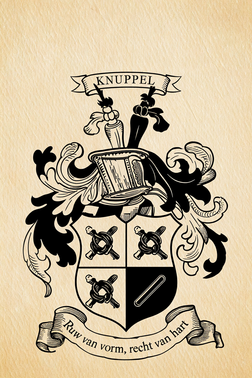 Familiewapen van de achternaam KNUPPEL