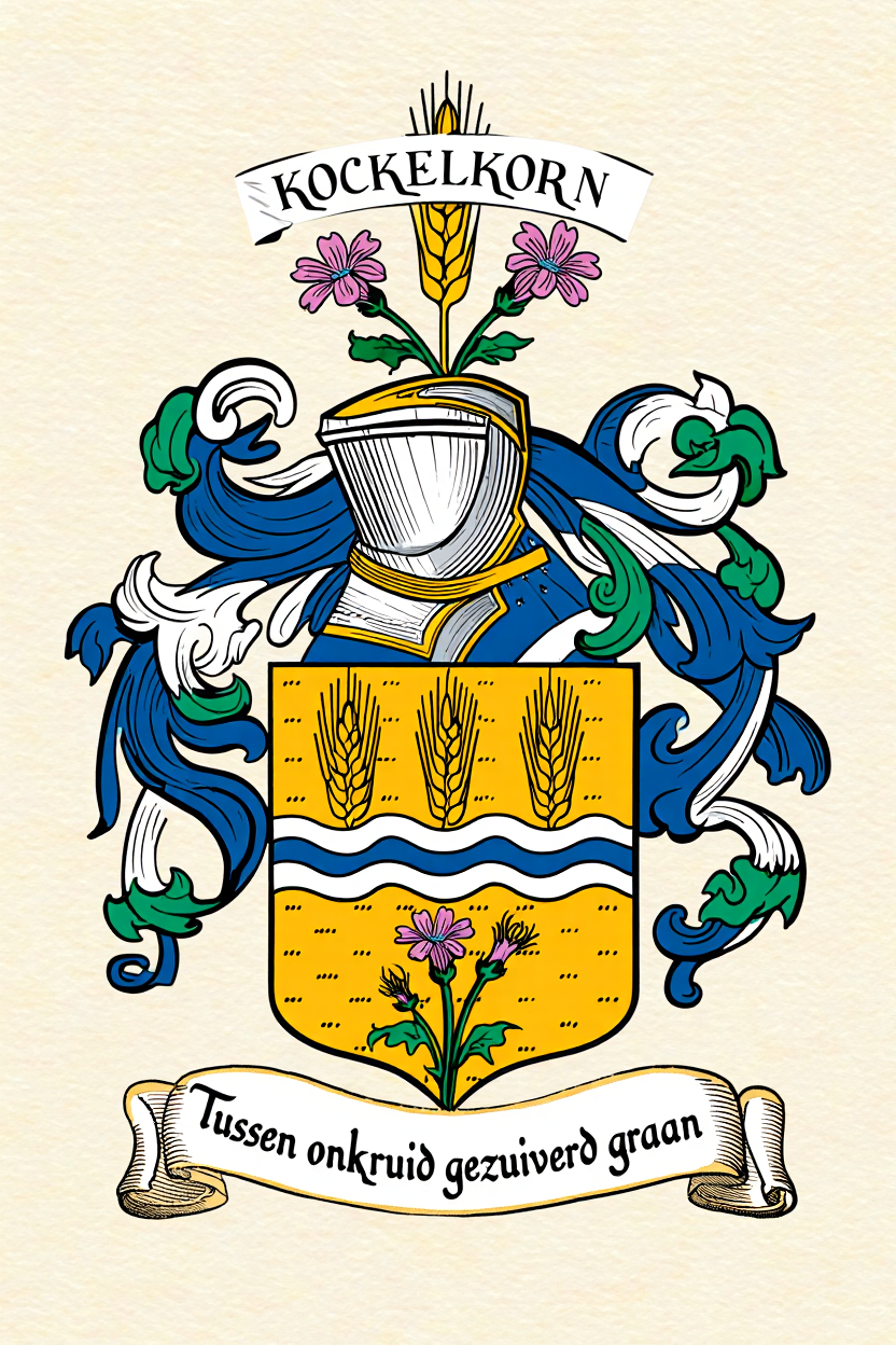 Familiewapen van de achternaam KOCKELKORN