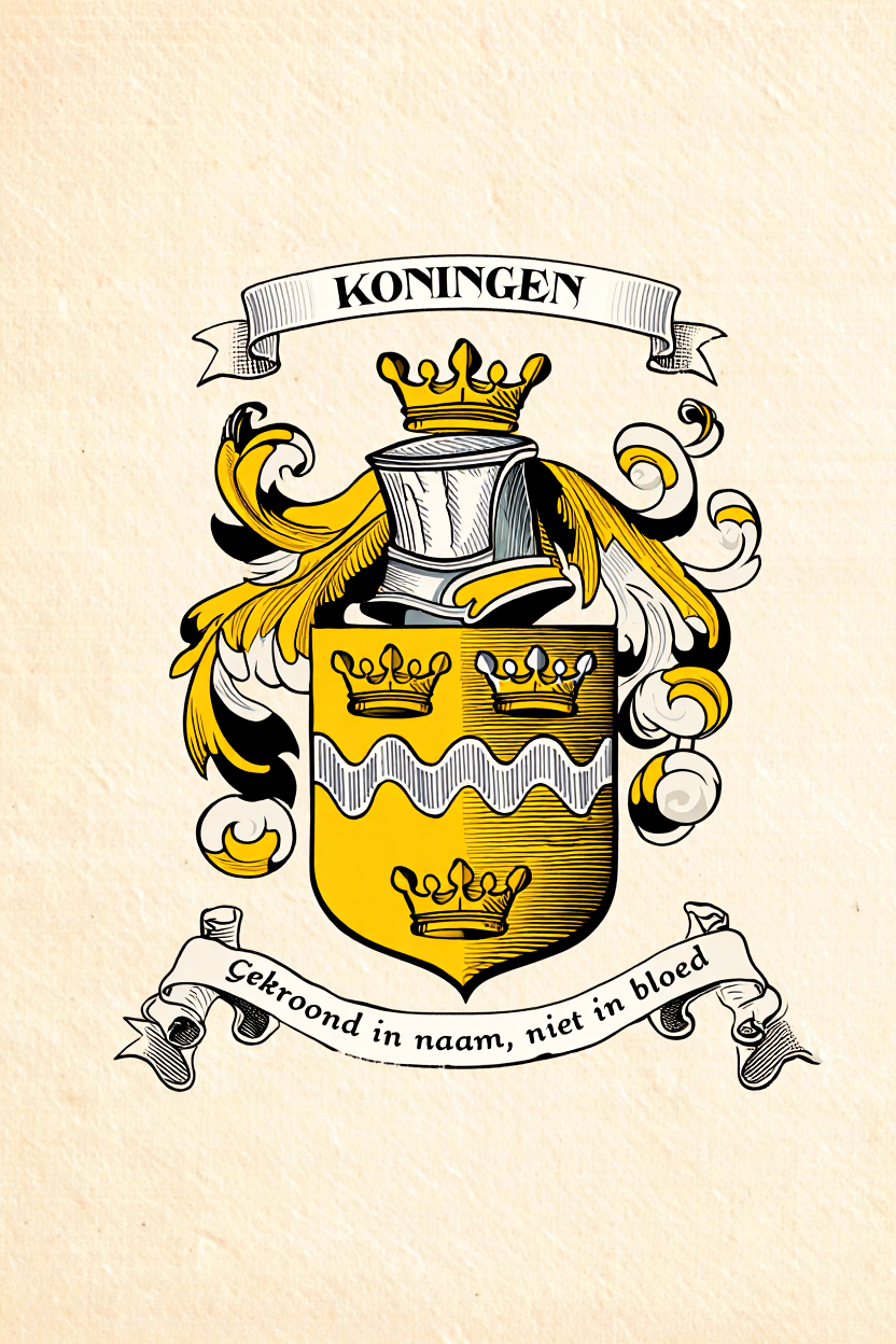 Familiewapen van de achternaam KONINGEN