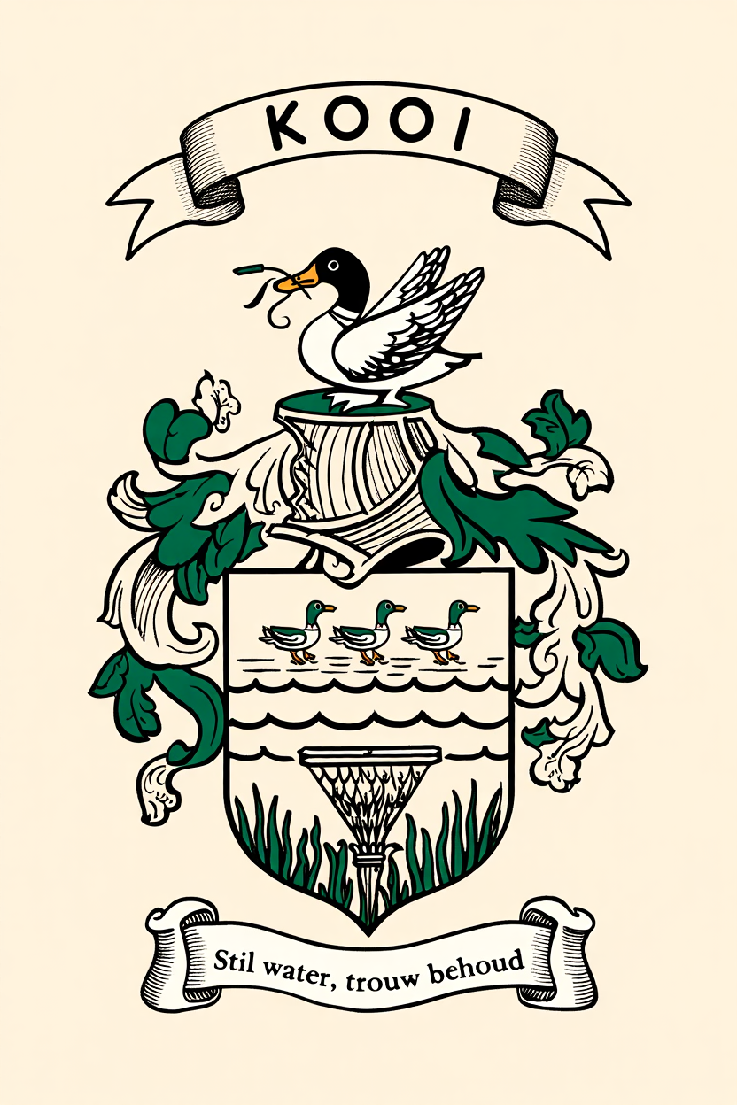 Familiewapen van de achternaam KOOI