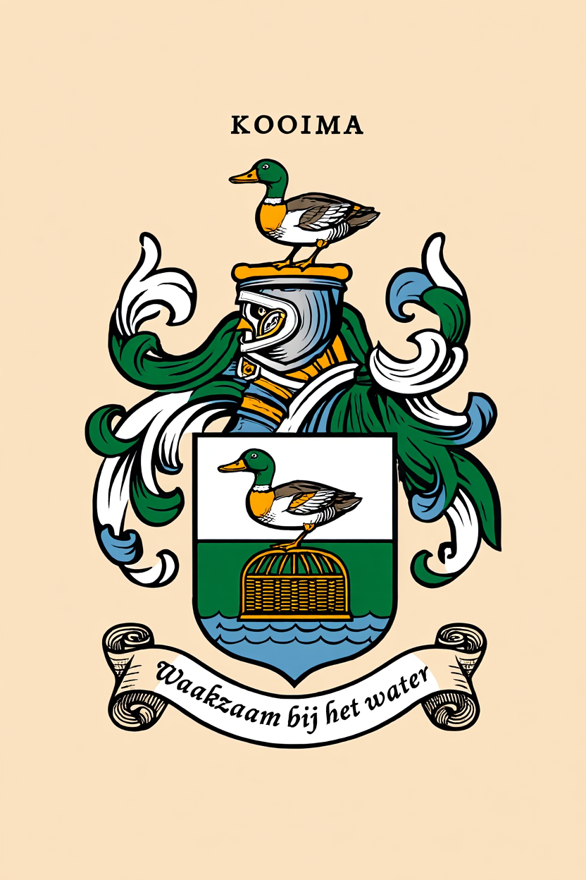 Familiewapen van de achternaam KOOIMA