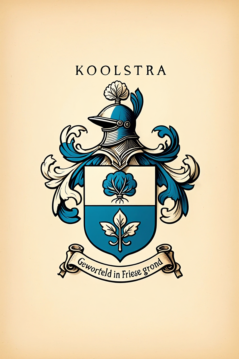 Familiewapen van de achternaam KOOLSTRA