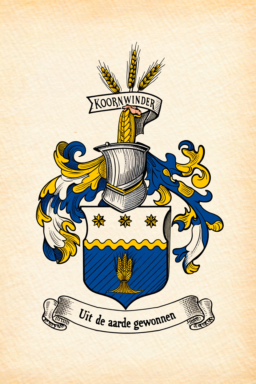 Familiewapen van de achternaam KOORNWINDER