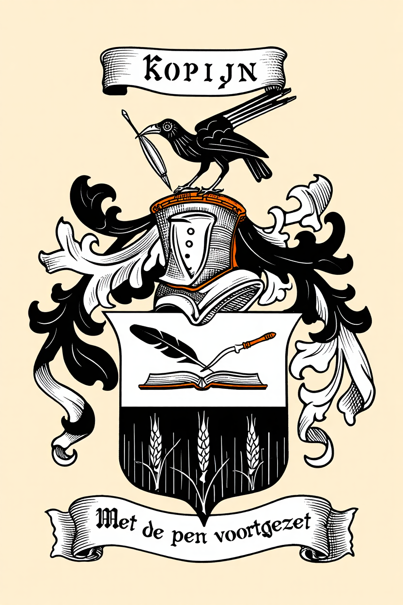 Familiewapen van de achternaam KOPIJN (vergrendeld)