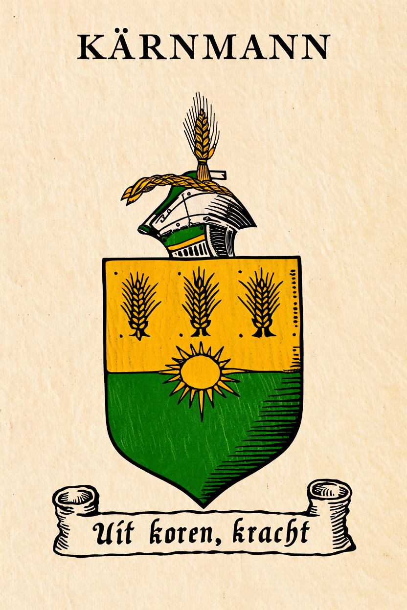 Familiewapen van de achternaam KÖRNMANN
