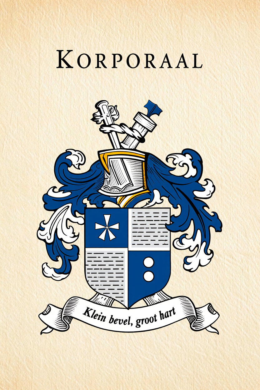 Familiewapen van de achternaam KORPORAAL