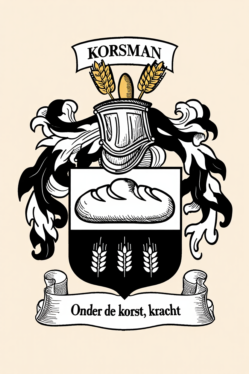 Familiewapen van de achternaam KORSMAN